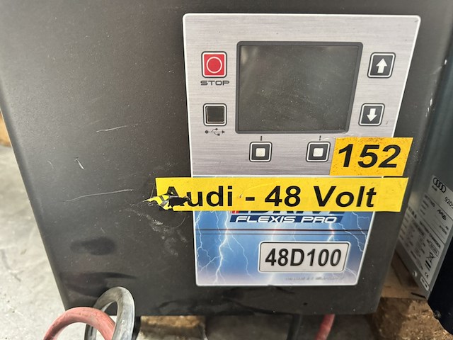 Acculader, axima, flexis 48d100, zwart - afbeelding 2 van  4