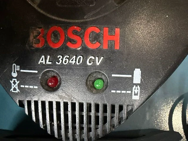 Acculader, bosch, al 3640 cv, zwart - afbeelding 2 van  3