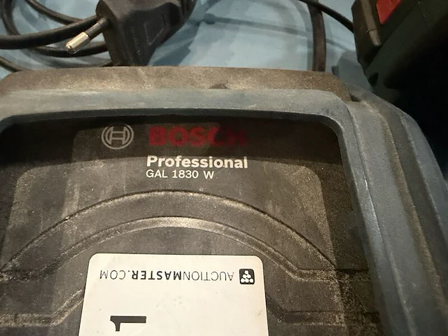Acculader, bosch, gal 1830 w, zwart/blauw - afbeelding 2 van  2