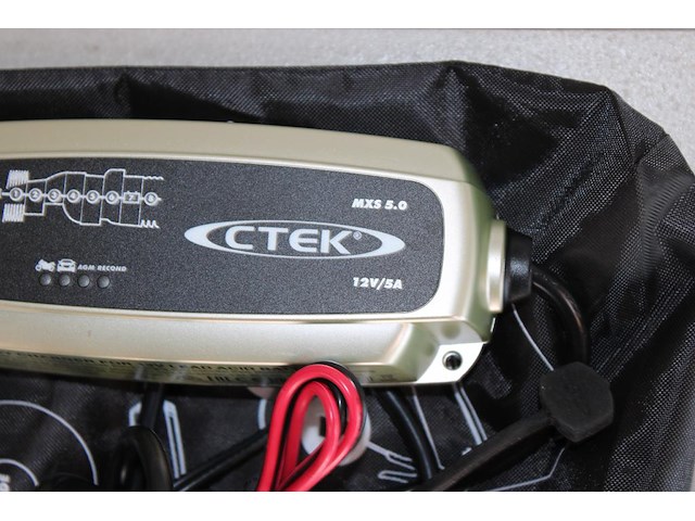 Acculader ctek mxs 5.0 12v/5a. - afbeelding 2 van  2