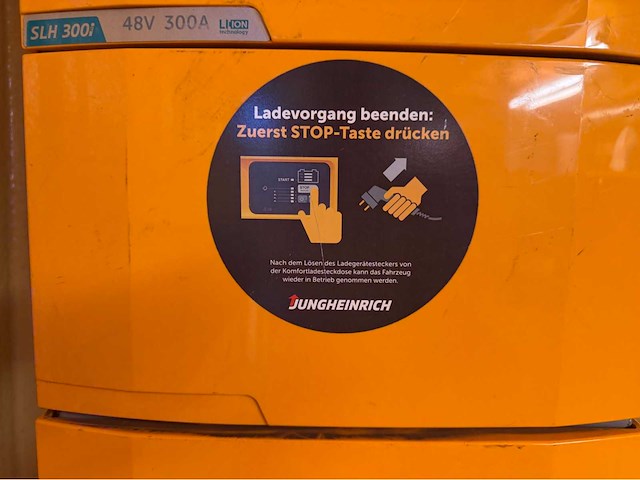 Acculader jungheinrich li-ion lithiumlader slh300 12/2021 48v 300a - afbeelding 7 van  7