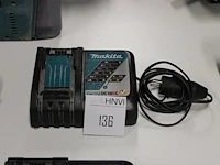 Acculader makita dc18rc