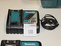 Acculader makita dc18rc
