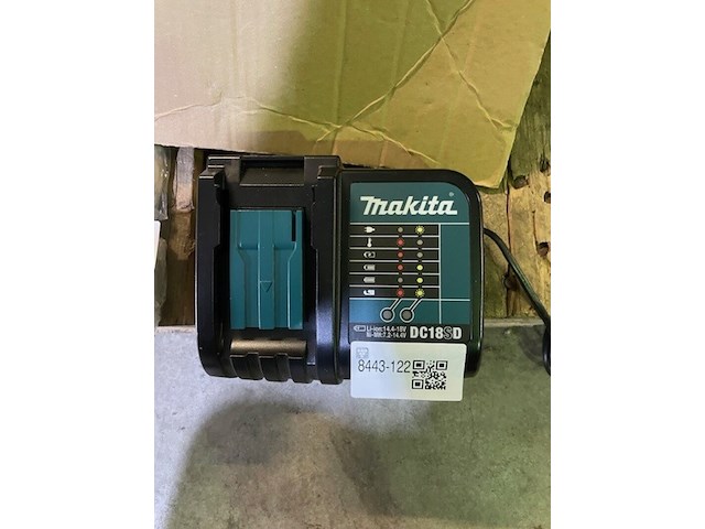 Acculader , makita, dc18sd - afbeelding 1 van  1