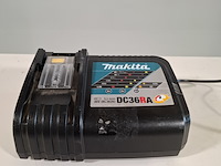 Acculader, makita, dc36ra - afbeelding 1 van  3