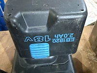 Acculader met accu, hitachi, uc24yfa / eb1820, zwart - afbeelding 2 van  3