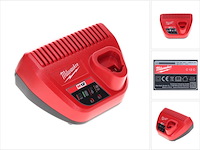 Acculader milwaukee, c 12 c - afbeelding 1 van  2