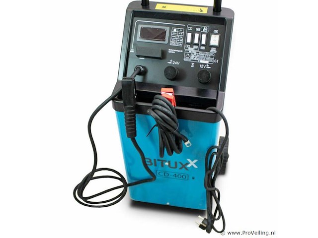 Acculader / starthulp / jumpstarter auto 12 / 24 v max. 1,3 kw - afbeelding 7 van  8
