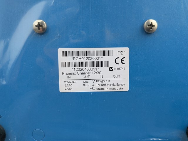 Acculader, victron energy, phoenix charger 12/30 - afbeelding 5 van  5