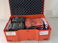 Accupakket (2 accu's incl. lader) - afbeelding 1 van  7