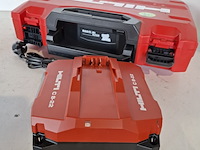 Accupakket 2x12.0ah/22v accu 1x lader hilti hilti, bouwjaar 2024 - afbeelding 5 van  5