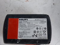 Accupakket | 2x4,0ah/22v accu 1x lader, hilti, 2021 - afbeelding 3 van  9