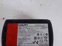 Accupakket | 2x4,0ah/22v accu 1x lader, hilti, 2021 - afbeelding 5 van  9
