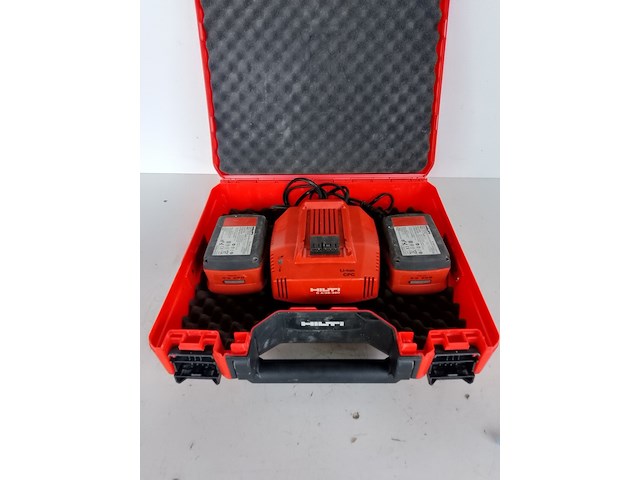 Accupakket | 2x4,0ah/22v accu 1x lader, hilti, 2021 - afbeelding 9 van  9