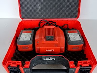 Accupakket | 2x4,0ah/22v accu 1x lader, hilti, 2021 - afbeelding 9 van  9