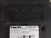 Accupakket | 2x4,0ah/22v accu 1x lader, hilti, 2021 - afbeelding 8 van  8