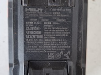 Accupakket 2x4,0ah/22v accu 1x lader hilti hilti, accupakket 2x5,2ah/22v, bouwjaar 2022 - afbeelding 6 van  7