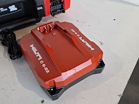 Accupakket 2x4,0ah/22v accu 1x lader hilti hilti, bouwjaar 2022 - afbeelding 5 van  5