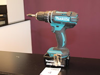 Accuschroefmachine makita dhp482 met 5.0ah 18v accu.
