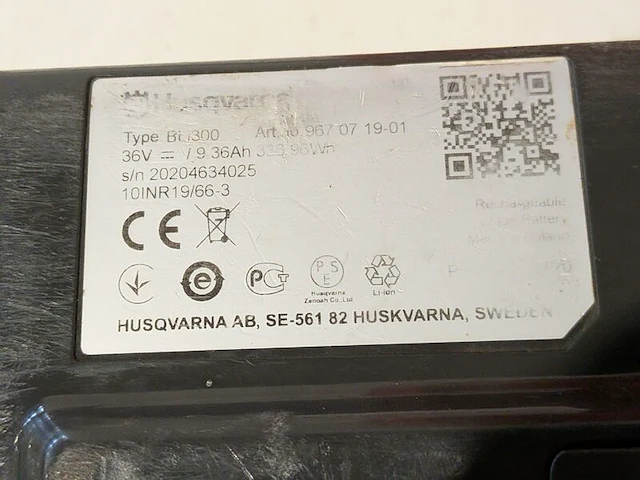 Accuset husqvarna - afbeelding 5 van  7