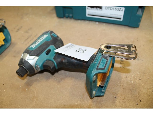 Accuslagmoerschroevendraaierbody makita dtd 153. - afbeelding 1 van  1