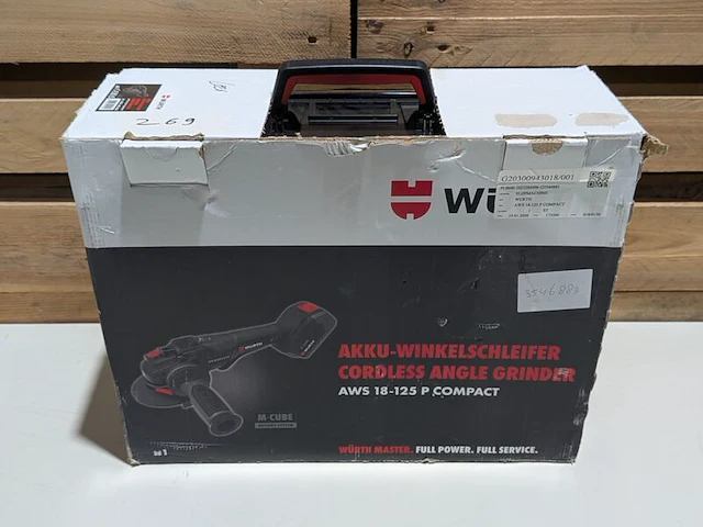 Accuslijpmachine, würth, aws 18-125 p compact - afbeelding 6 van  6