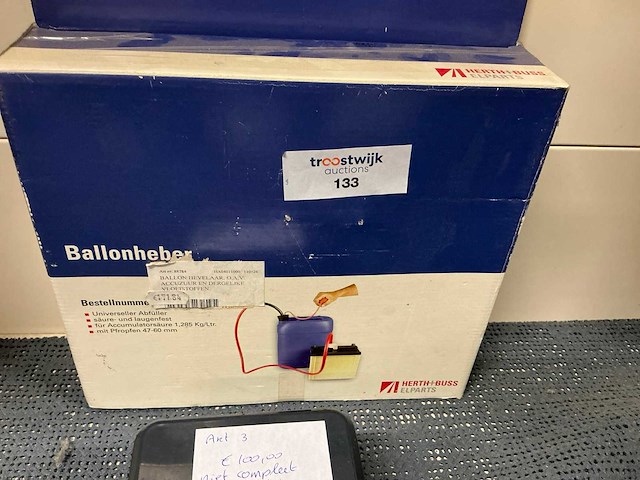 Accuzuur hevelaar en 1 accu - afbeelding 3 van  3