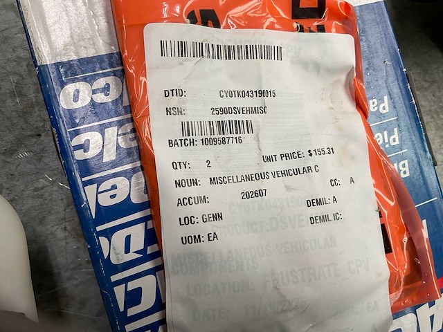 Acdelco hoofdremcylinder (2x) - afbeelding 1 van  1