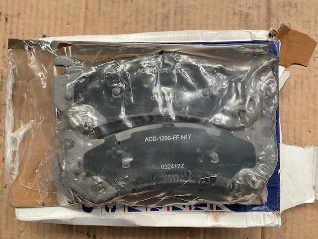 Acdelco set pad brake (2x) - afbeelding 2 van  3