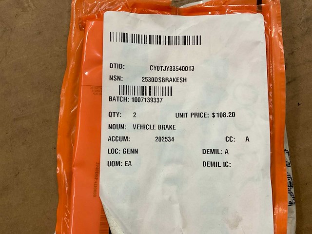 Acdelco vehicle brake (4x) - afbeelding 4 van  5