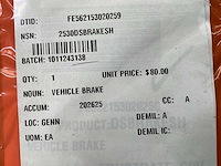 Acdelco vehicle brake - afbeelding 5 van  5