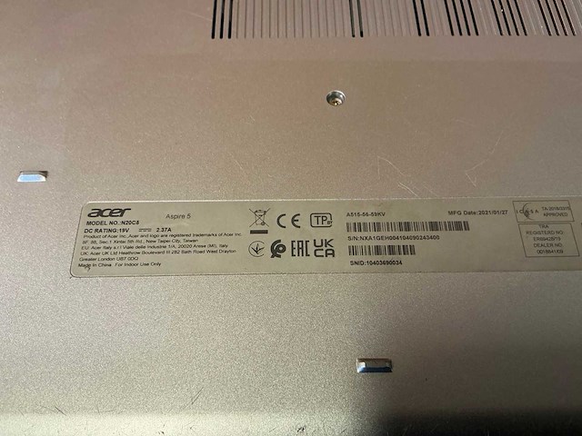 Acer - aspire 5 (a515-56) - laptop - afbeelding 7 van  7