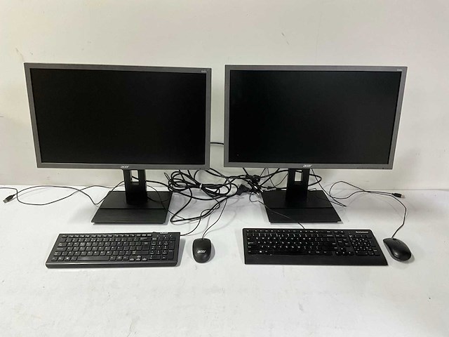 Acer - b246hl - monitor (2x) - afbeelding 1 van  6