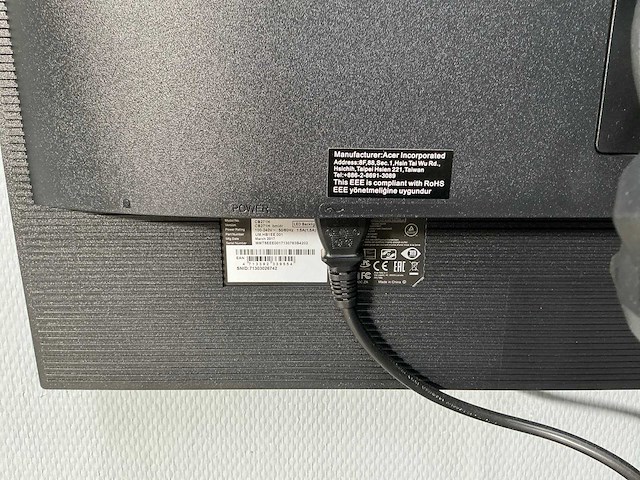 Acer - ch271h - set - afbeelding 3 van  8