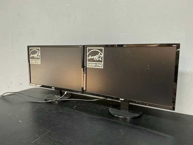 Acer - k242hl - monitor 23,6 inch (2x) - afbeelding 1 van  11