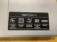 Acer aspire 3 spin 14 laptop - afbeelding 2 van  4