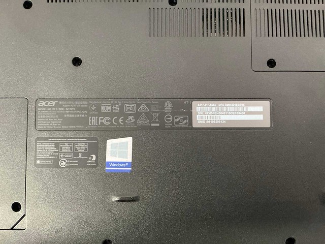 Acer aspire 5 (a517-51p) laptop - afbeelding 2 van  2