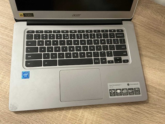 Acer aspire cb3-431-c5k7 chromebook - afbeelding 2 van  8
