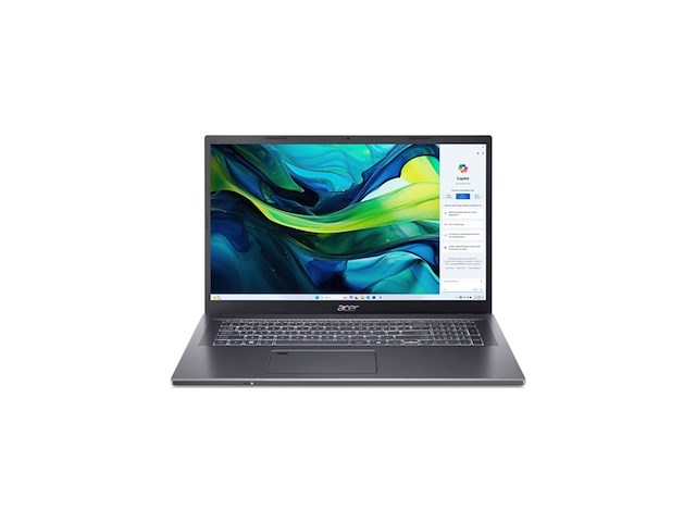Acer aspire nx.j1ueg.002 laptop intel core 7 150u (17.3) full hd 16 gb qwerty grijs - afbeelding 2 van  4