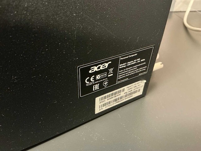 Acer aspire xc-705 desktop - afbeelding 2 van  11