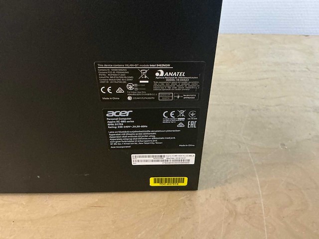 Acer aspire xc-885 desktop - afbeelding 3 van  4
