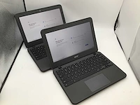 Acer c731-c93f chromebook laptop (2x) - afbeelding 1 van  6