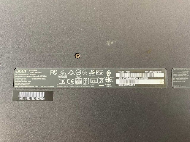 Acer c933 14”, intel celeron n4120, 4 gb ram, 32 gb emmc chromebooks (6x) - afbeelding 3 van  13