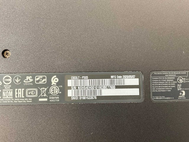 Acer c933 14”, intel celeron n4120, 4 gb ram, 32 gb emmc chromebooks (6x) - afbeelding 5 van  13