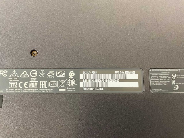 Acer c933 14”, intel celeron n4120, 4 gb ram, 32 gb emmc chromebooks (6x) - afbeelding 13 van  13