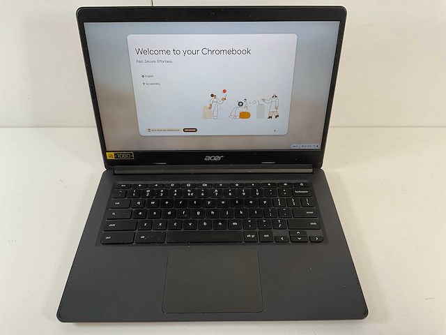 Acer c933 14”, intel celeron n4120, 4 gb ram, 32 gb emmc chromebooks (6x) - afbeelding 4 van  7