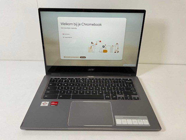 Acer cp514-1w 13.5”, amd athlon silver 3050c, 8 gb ram, 64 gb ssd touchscreen chromebooks (2x) - afbeelding 10 van  16