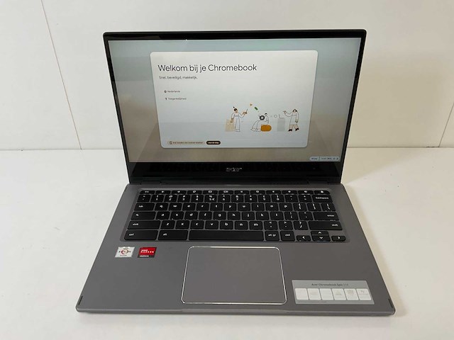 Acer cp514-1w 13.5”, amd athlon silver 3050c, 8 gb ram, 64 gb ssd touchscreen chromebooks (2x) - afbeelding 2 van  16