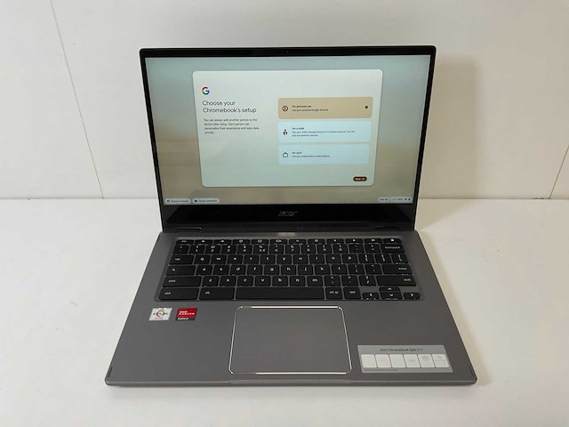 Acer cp514-1w 13.5”, amd athlon silver 3050c, 8 gb ram, 64 gb ssd touchscreen chromebooks (2x) - afbeelding 2 van  16