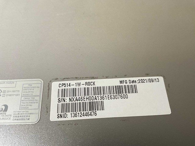 Acer cp514-1w 13.5”, amd athlon silver 3050c, 8 gb ram, 64 gb ssd touchscreen chromebooks (2x) - afbeelding 8 van  16